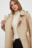 Пальто Morgan жіночий колір бежевий перехідний