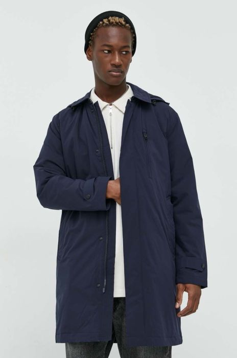 Куртка s.Oliver чоловіча колір синій перехідна (2829571)