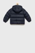 Дитяча двостороння пухова куртка Tommy Hilfiger колір синій