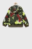 Дитяча двостороння куртка Guess колір зелений (2665403)