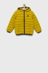 Дитяча куртка United Colors of Benetton колір жовтий (2631957)