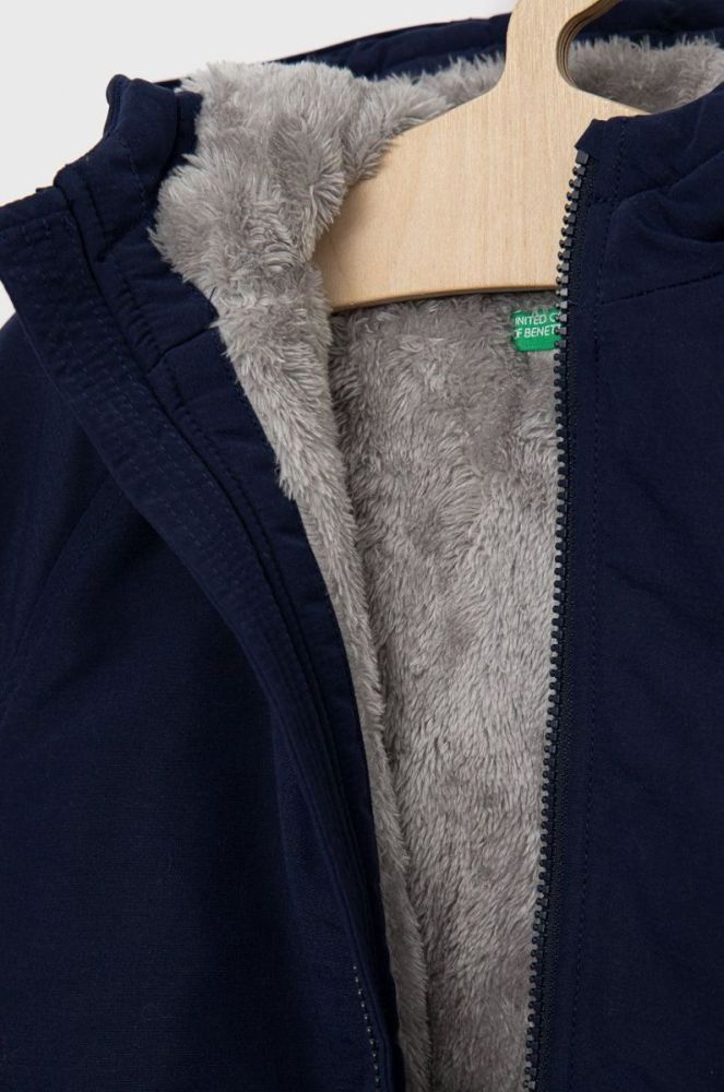 Дитяча куртка United Colors of Benetton колір синій (2774973) фото 4