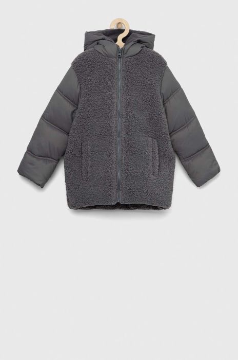 Дитяча куртка United Colors of Benetton колір сірий (2801649)