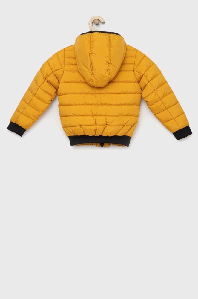Дитяча куртка Pepe Jeans Greystoke колір жовтий фото 2
