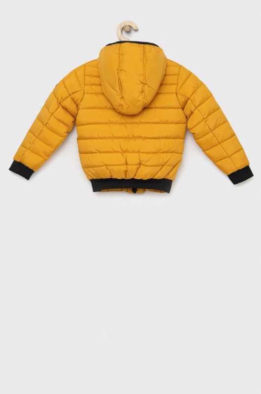 Дитяча куртка Pepe Jeans Greystoke колір жовтий фото 2