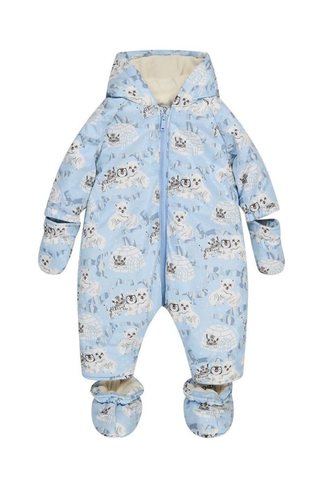 Комбінезон для немовлят Kenzo Kids колір блакитний (2700418) фото 3