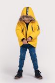 Дитяча куртка Coccodrillo колір жовтий (2767311)