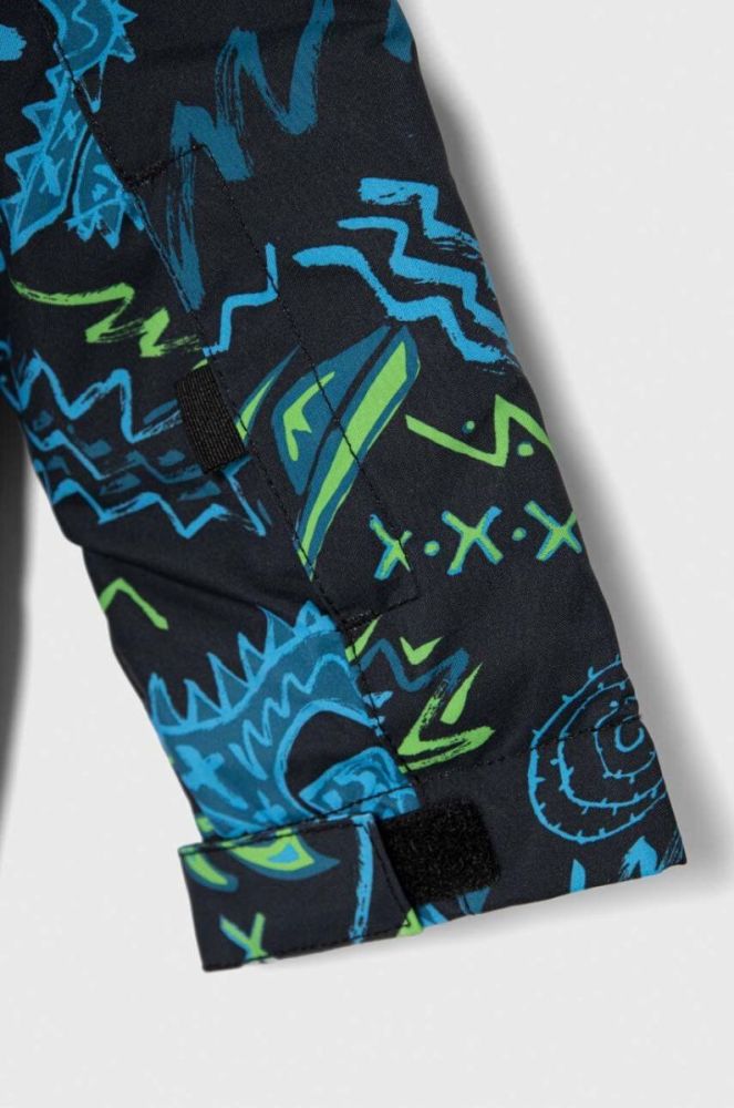 Дитяча гірськолижна куртка Quiksilver колір зелений фото 5