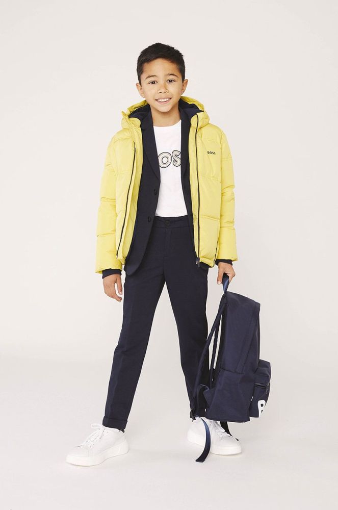 Дитяча куртка BOSS колір жовтий (2612839)