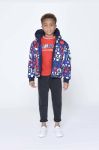 Дитяча двостороння куртка Marc Jacobs колір барвистий