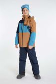 Дитяча гірськолижна куртка Protest колір бірюзовий