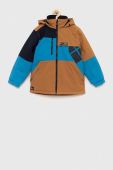 Дитяча гірськолижна куртка Protest колір бірюзовий