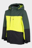 Дитяча гірськолижна куртка 4F колір зелений (2905091)