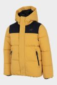 Дитяча куртка 4F колір жовтий