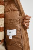 Куртка Vila жіноча колір коричневий перехідна (2731983)