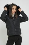 Куртка Only жіноча колір чорний перехідна