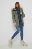 Куртка Only жіноча колір зелений перехідна (2825969)