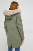 Куртка Only жіноча колір зелений перехідна (2825969)