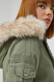 Куртка Only жіноча колір зелений перехідна (2825969)