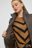 Безрукавка JDY жіночий колір коричневий зимовий