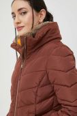 Куртка Tom Tailor жіноча колір коричневий зимова