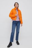 Куртка Vero Moda жіноча колір помаранчевий зимова oversize
