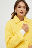 Куртка Tommy Hilfiger жіноча колір жовтий перехідна