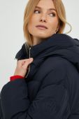 Пухова куртка Tommy Hilfiger жіноча колір синій зимова (2588381)