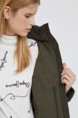 Куртка Dkny жіноча колір коричневий зимова (2796584)