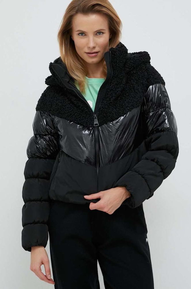 Куртка Dkny жіноча колір чорний зимова (2820918)