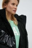 Куртка Dkny жіноча колір чорний зимова (2820918)