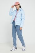 Куртка Tommy Jeans жіноча зимова колір блакитний (2460330)