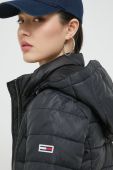 Куртка Tommy Jeans жіноча колір чорний зимова (2460312)