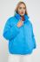 Двостороння куртка Tommy Jeans жіноча перехідна колір блакитний