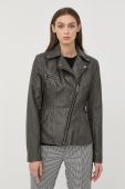 Куртка Guess жіноча колір сірий перехідна (2444772)