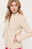 Куртка Guess жіноча колір бежевий перехідна (3308493)