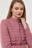 Куртка Guess жіноча колір рожевий перехідна (2833936)