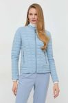 Куртка Guess жіноча перехідна колір блакитний (2835636)