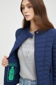 Куртка Guess жіноча колір синій перехідна (2444790)