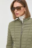 Куртка Guess жіноча колір зелений перехідна (2444778)