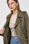 Куртка Guess жіноча колір зелений перехідна (2878615)