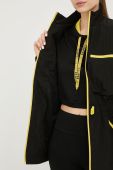 Куртка Guess жіноча колір чорний перехідна (2551999)