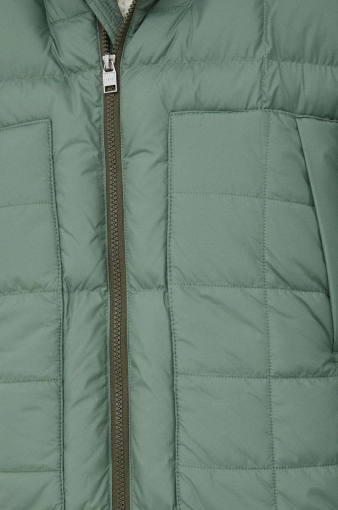 Куртка Tiger Of Sweden жіноча колір зелений зимова oversize фото 6