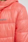 Куртка HUGO жіноча колір помаранчевий перехідна