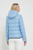 Куртка HUGO жіноча колір бірюзовий перехідна