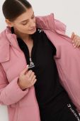Куртка EA7 Emporio Armani жіноча колір рожевий зимова (2503868)