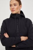 Куртка Reebok жіноча колір чорний перехідна (2829674)