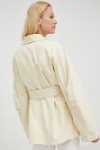 Куртка Samsoe Samsoe жіноча колір бежевий перехідна (2500381)