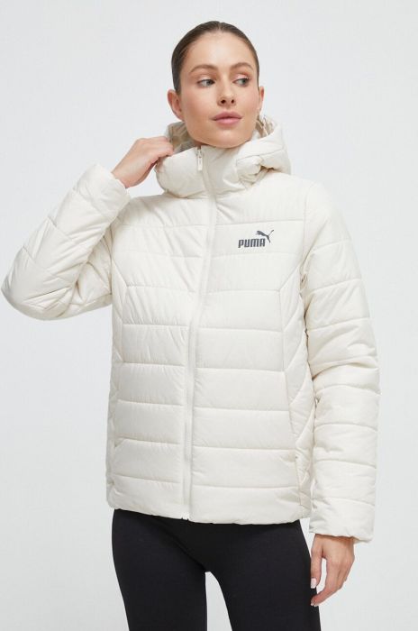 Куртка Puma жіноча колір бежевий перехідна (3543387)