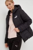 Куртка Puma жіноча колір чорний перехідна (2644129)